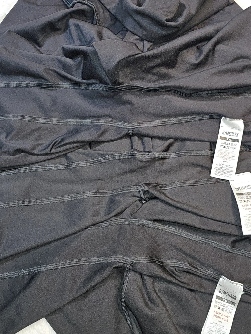 Gymshark Training Biker Shorts - 3-Pack Bundle Black-XXL - Picture 10 of 16